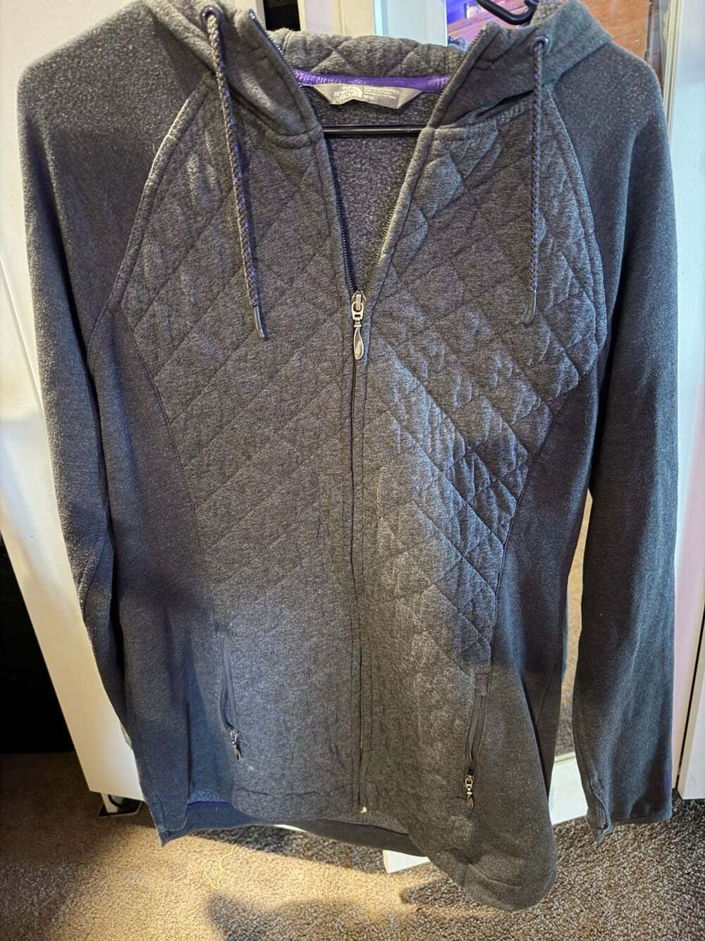 The North Face Women's Quilted Full Zip Hoodie